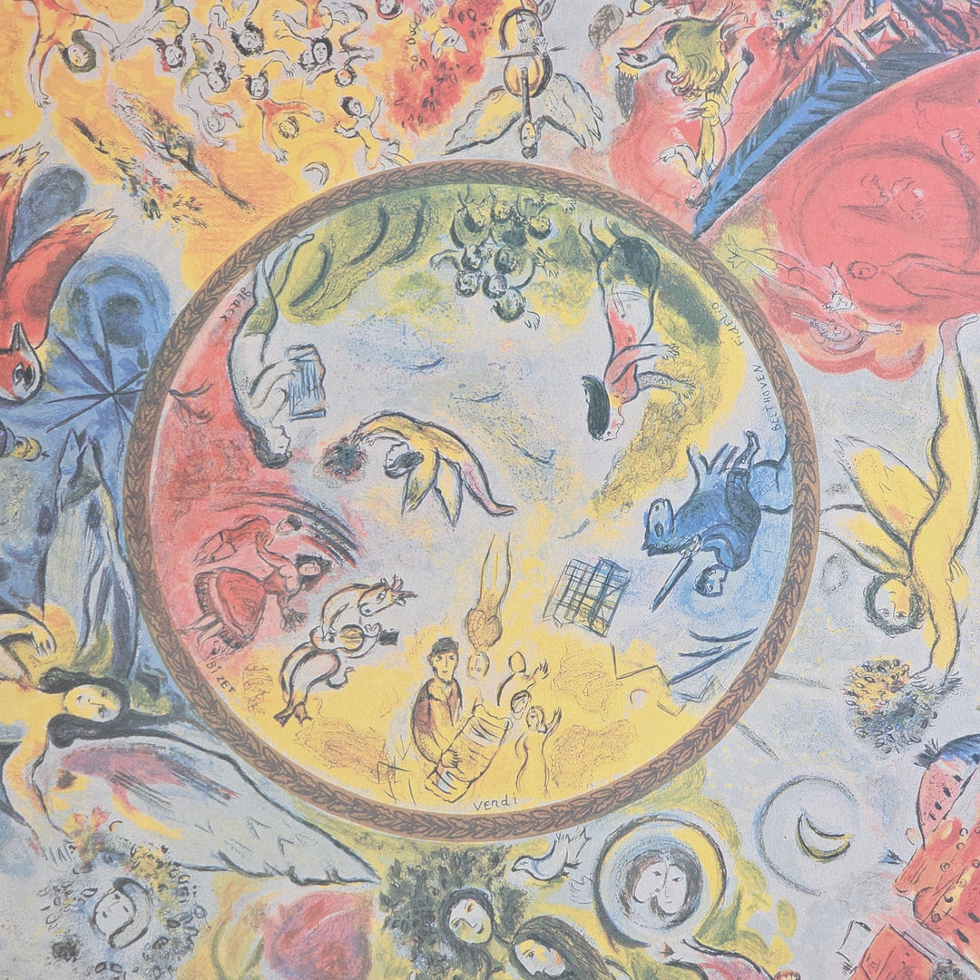 'The Opéra Garnier Ceiling'  Marc Chagall