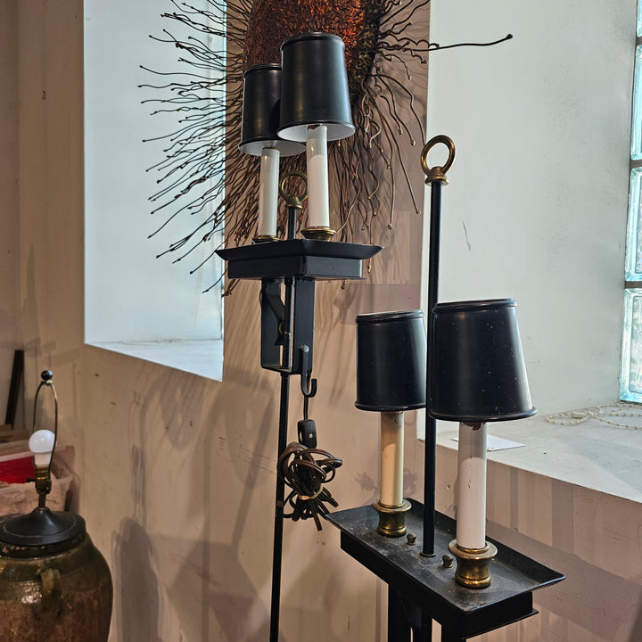 Pr. Kaiser Kuhn Adjustable Bouillotte Floor Lamps