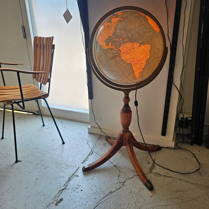 16" Cram's Standing Light Up Political Terrestrial Globe