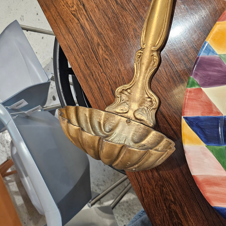 Vintage Ceramic Shell Wall Mount Spoon / Bowl