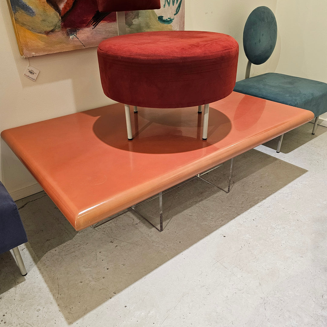 Floating Postmodern Laminate Coffee Table