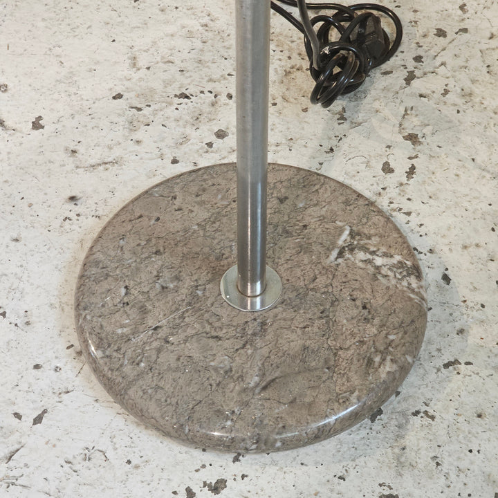 'Mezzaluna' Floor Lamp by Bruno Gecchelin for Skipper Italy (white)