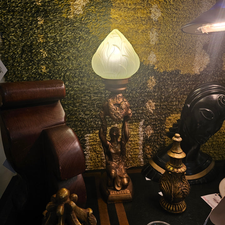 Art Deco Figural Table Lamp