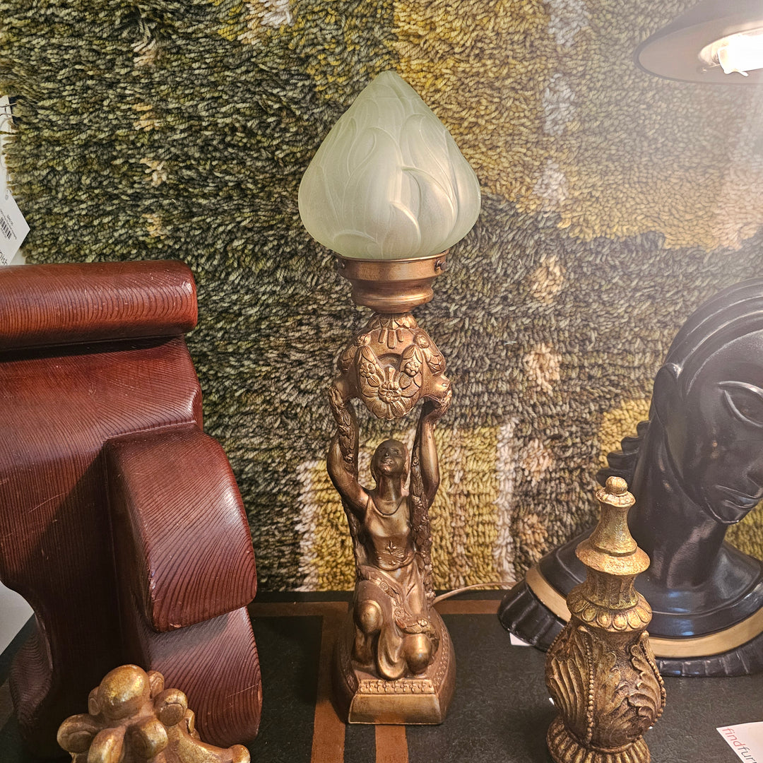 Art Deco Figural Table Lamp
