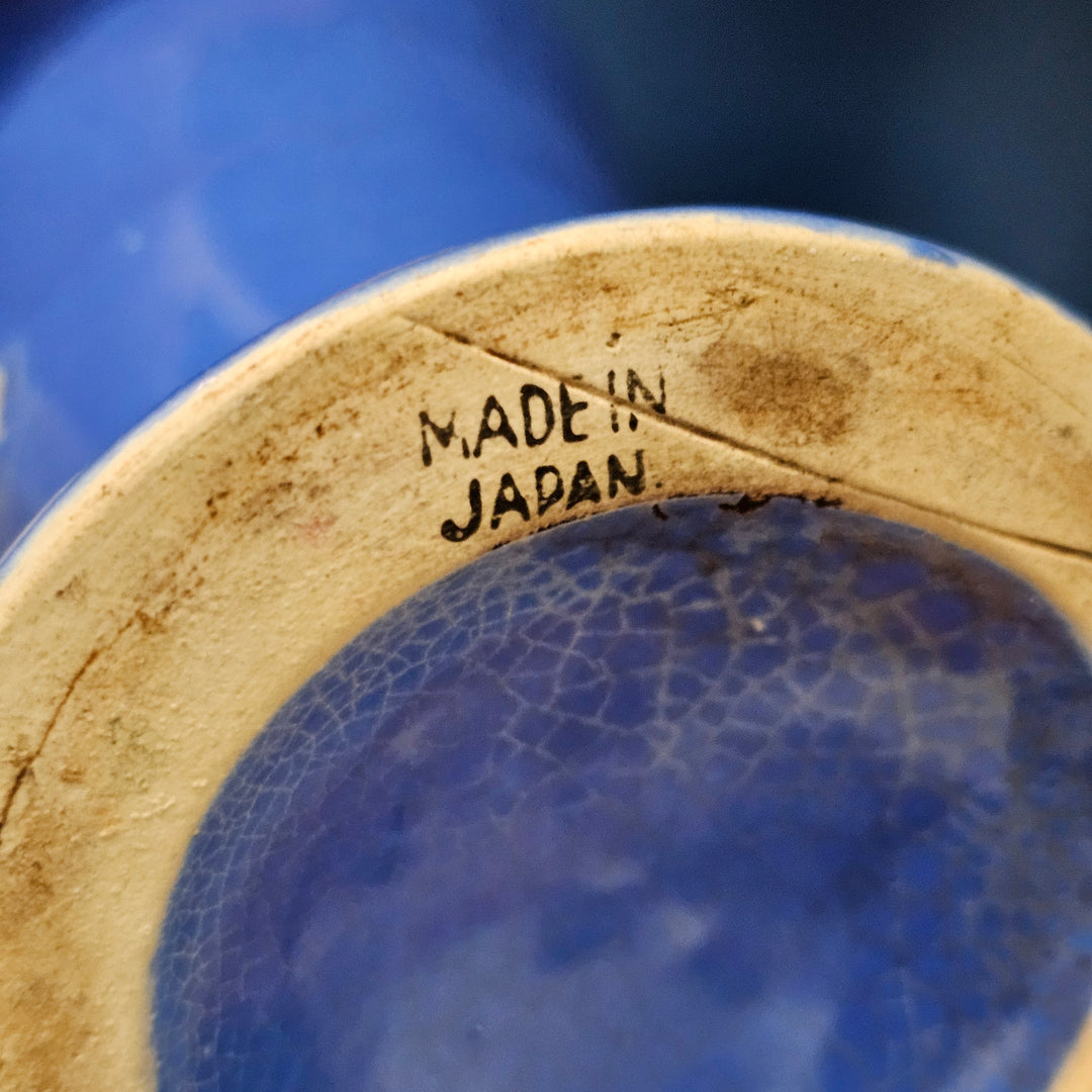 Art Deco Hand Painted Japanese Vase