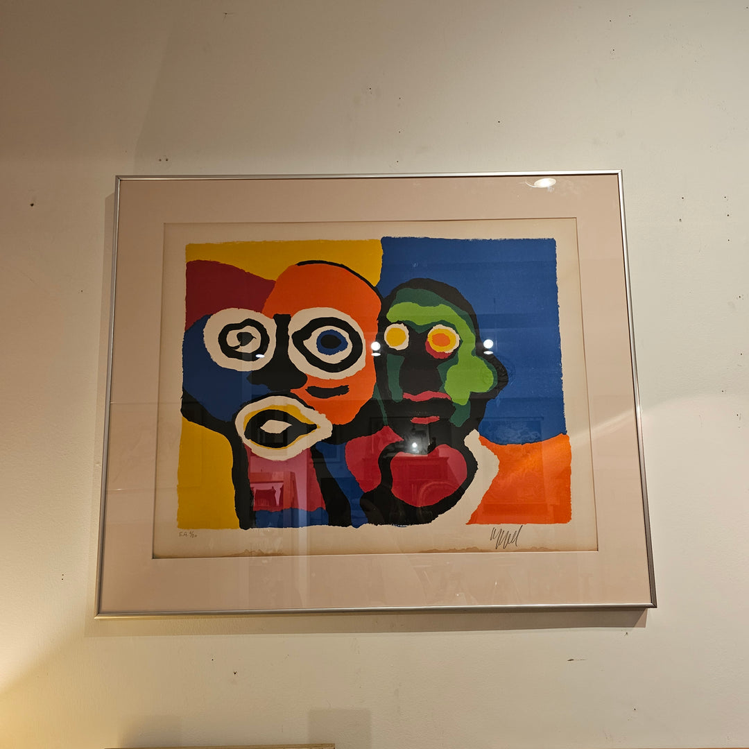 'Two Heads' by Karel Appel
