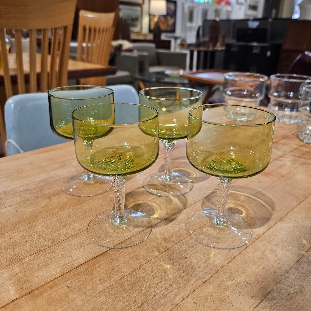 (4) Champagne Glasses