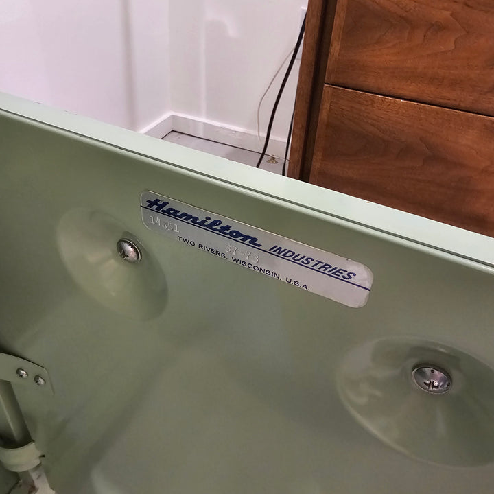 Seafoam Green Hamilton Medical Cabinet