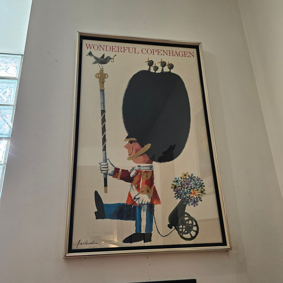 Vintage 'Wonderful Copenhagen' Travel Poster