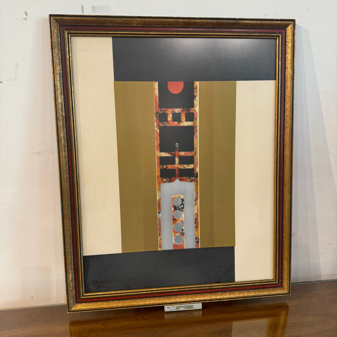 Shiou Ping Liao Abstract Serigraph