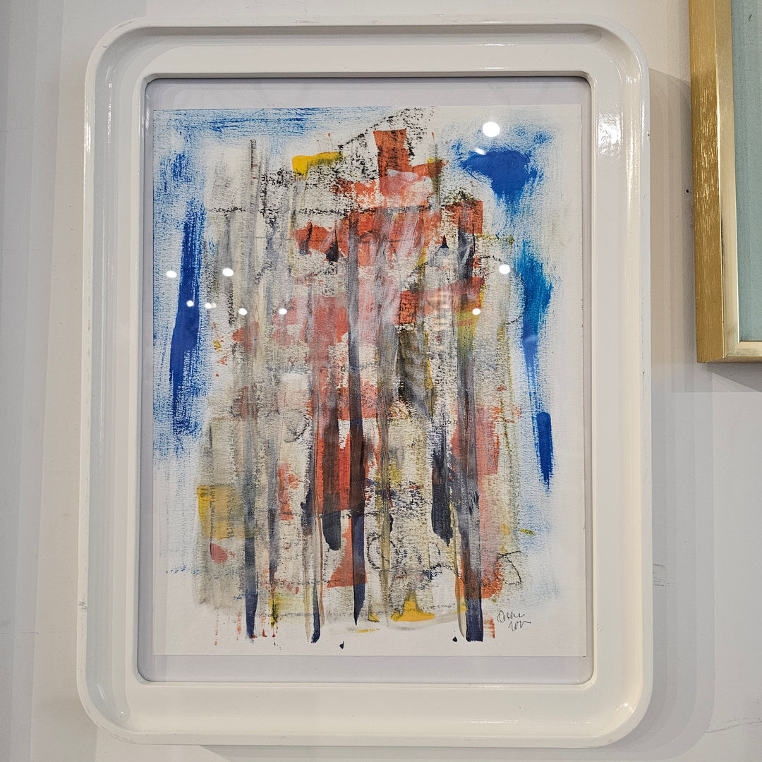 Signed Abstract Painting