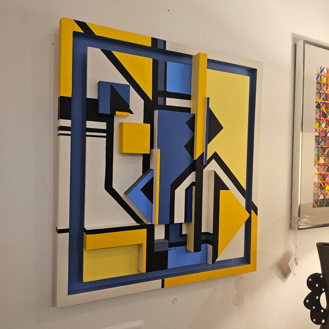 3-Dimensional Op Art - Signed JEH '03