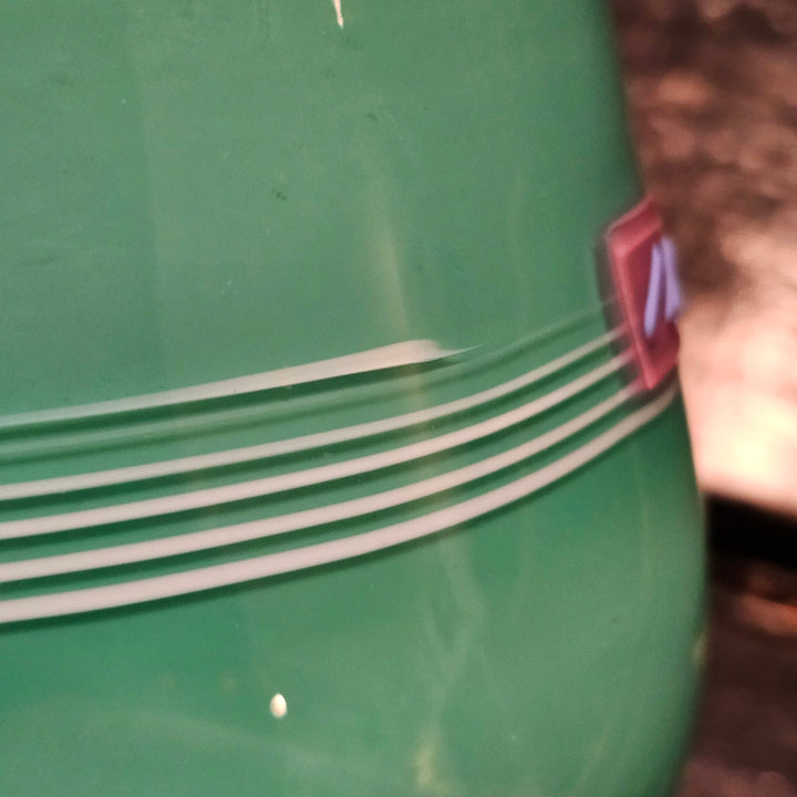 Signed Mark Hartung Signed Glass Vase