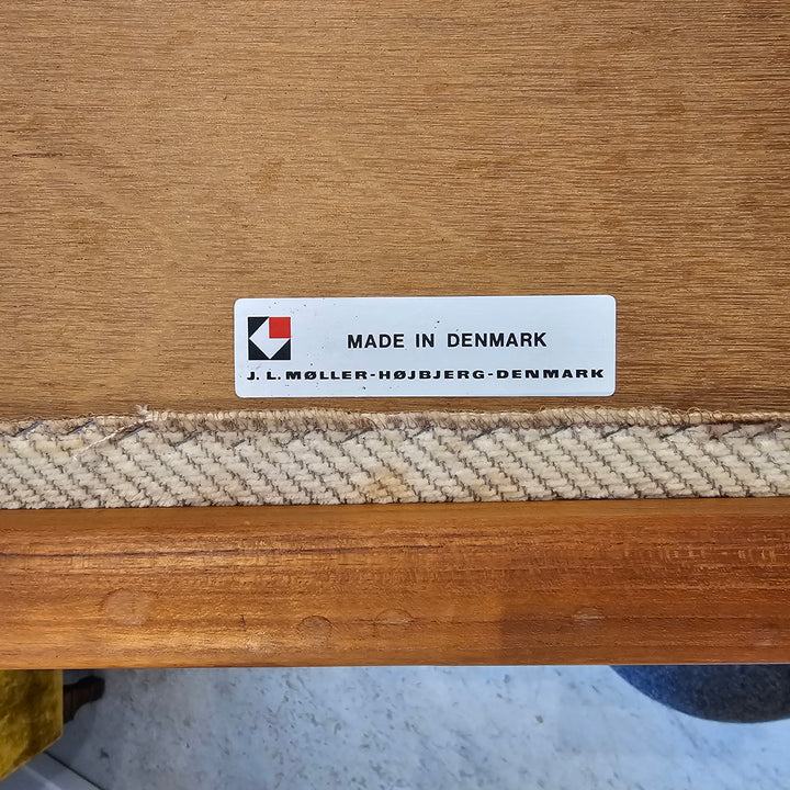 (4) J.L. Moller Dining Chairs