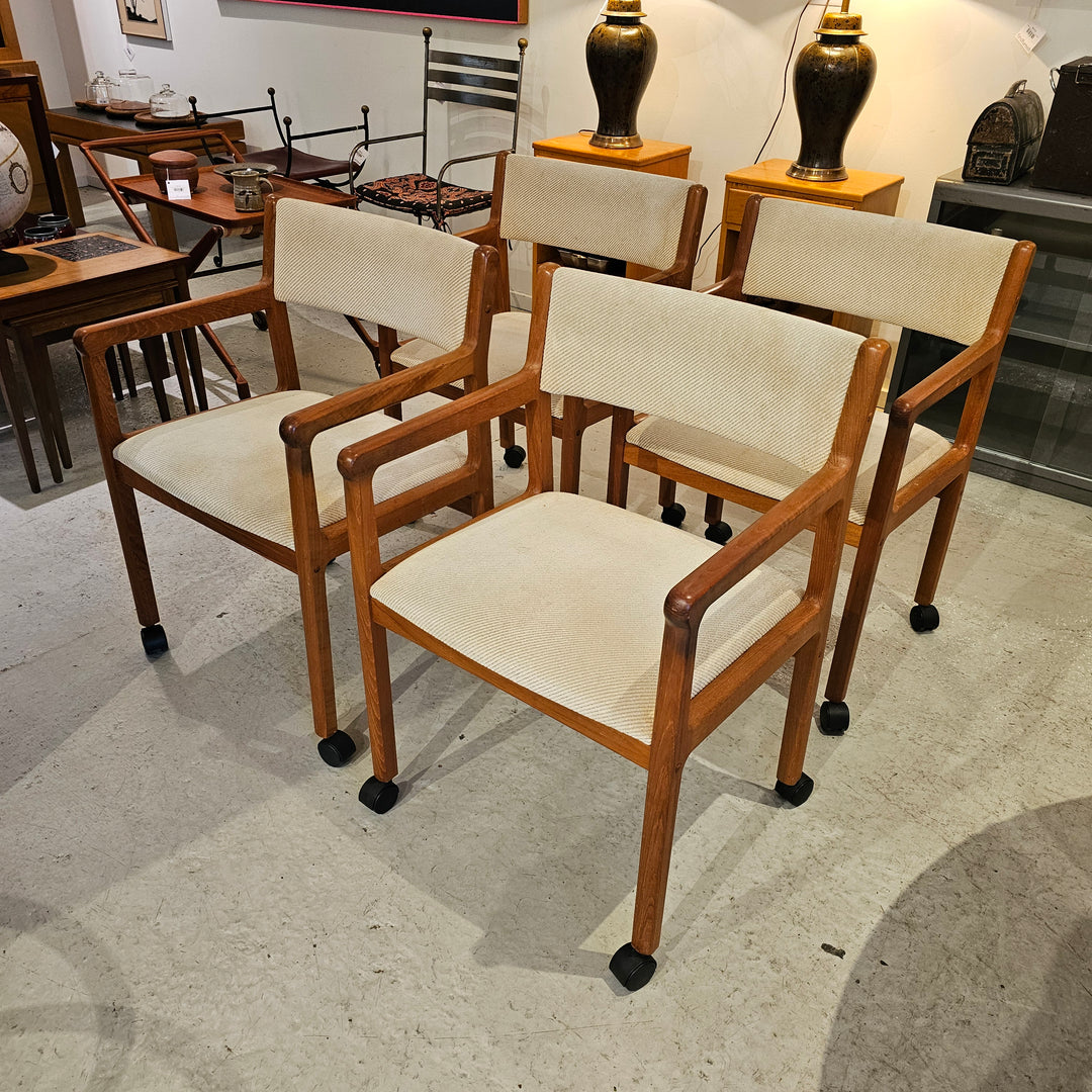 (4) J.L. Moller Dining Chairs