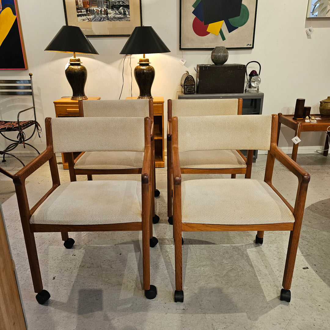 (4) J.L. Moller Dining Chairs