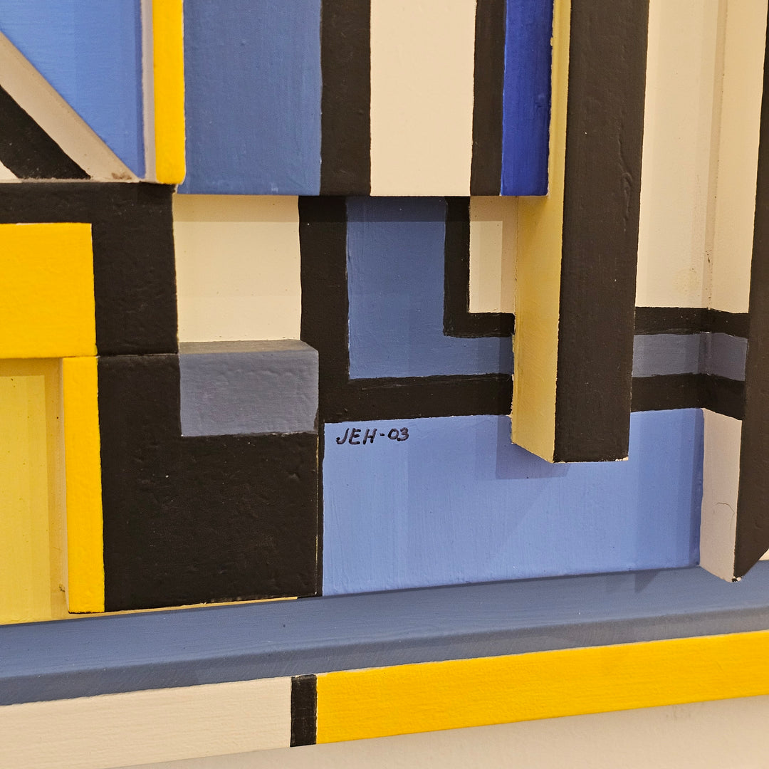 3-Dimensional Op Art - Signed JEH '03