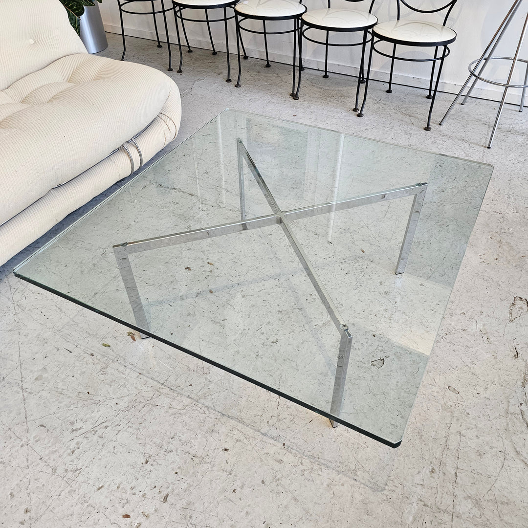 Mies Van de Rohe Style Barcelona Coffee Table