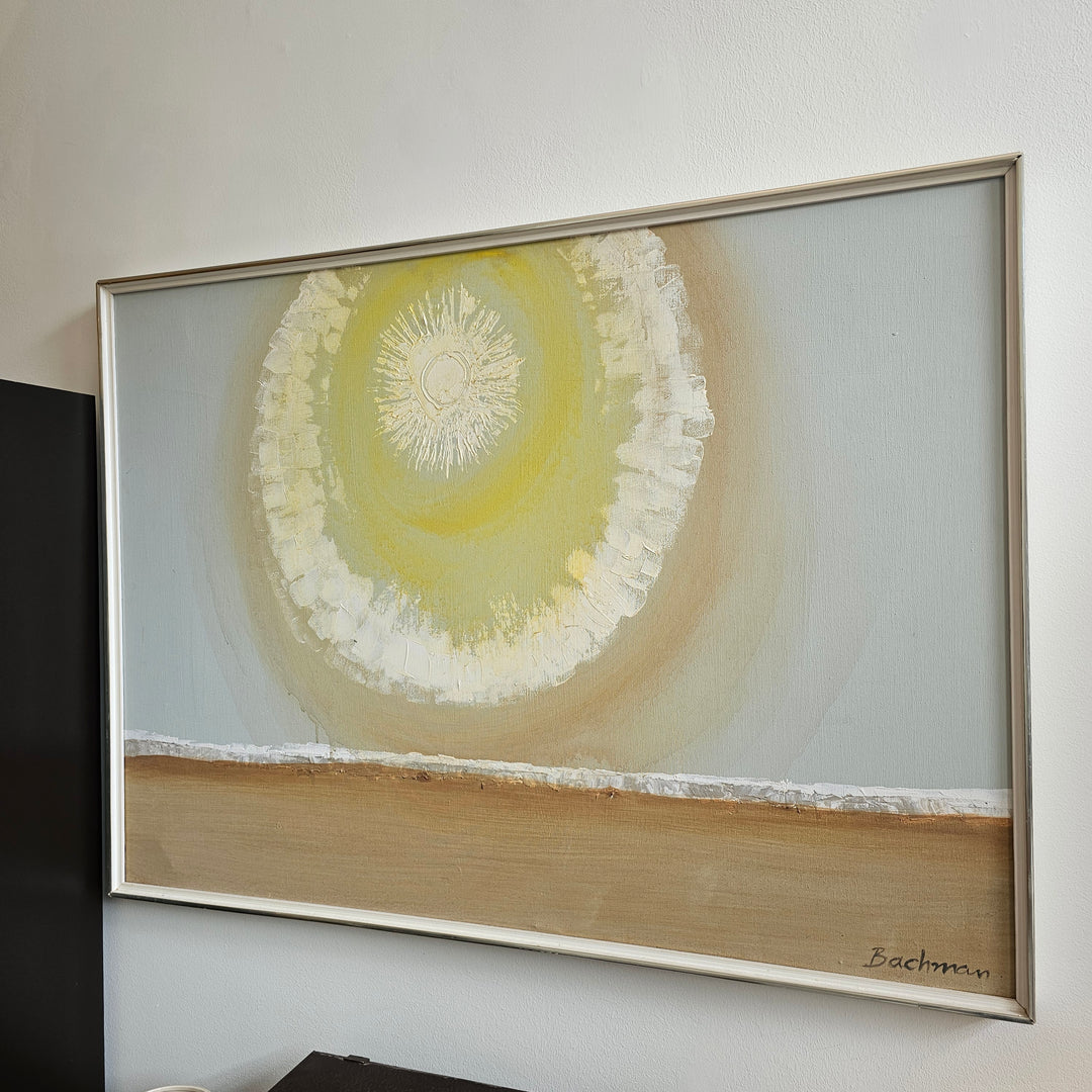 Abstract MCM Oil Painting by David Bachman